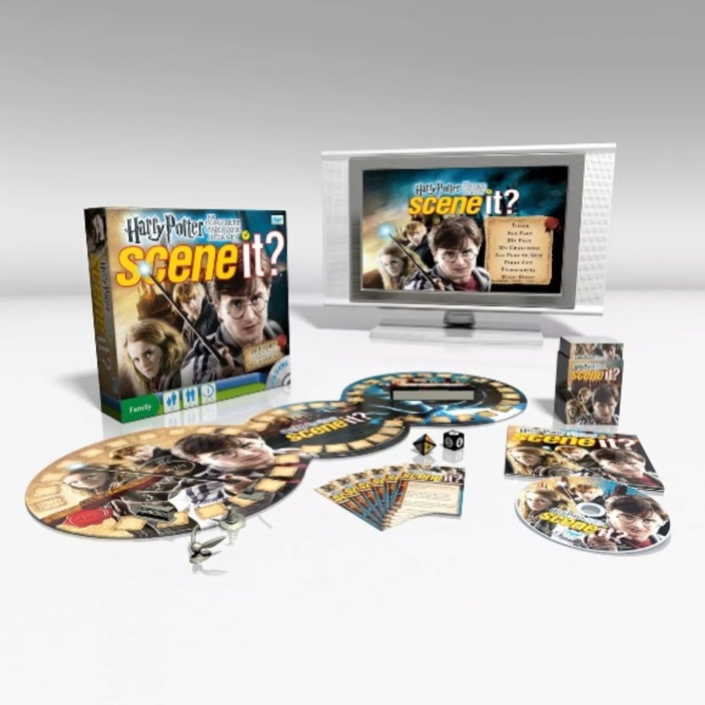 Harry Potter Scene It The Complete Cinematic Journey Game